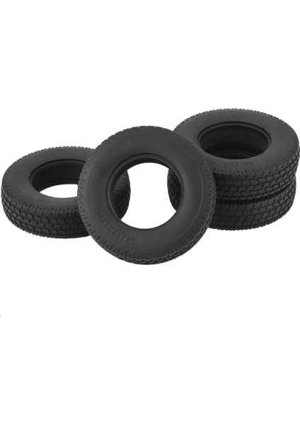 4 Adet 20MM Sert Lastik Lastik 1/14 Tamiya Rc Yarı Traktör Kamyon Damperli Man King Hauler Actros Scanıa Yükseltme Parçaları (Yurt Dışından)