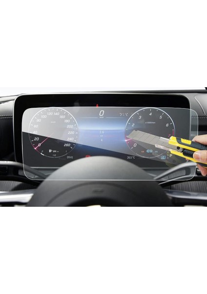 Mercedes Eqe 350+ 12.3" Dijital Gösterge Mat Ekran Koruyucu modelleri