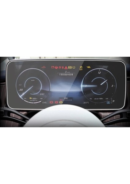 Mercedes Eqe 350+ 12.3" Dijital Gösterge Mat Ekran Koruyucu indirimleri
