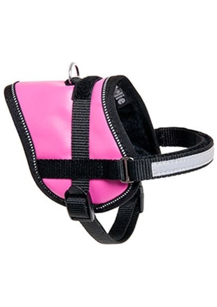 Flamingo Eeny Mini Köpek Göğüs Tasması Pembe 31-40 cm