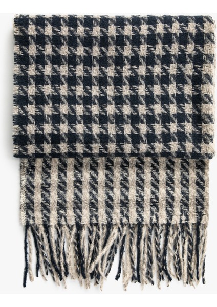 Kazayağı Desenli Atkı Püsküllü fiyatları