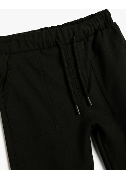 Kargo Jogger Pantolon Cepli Beli Bağlamalı modelleri