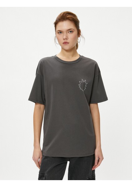 Rick And Morty Tişört Baskılı Kısa Kollu Bisiklet Yaka fiyatları