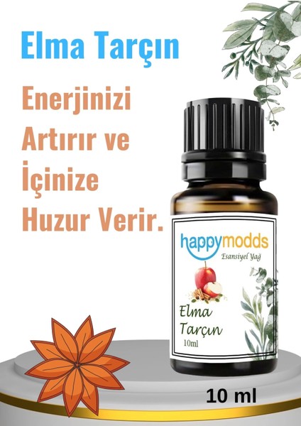 Elma Tarçın Aromaterapi Uçucu Yağ Esansiyel Buhurdanlık Yağı 10 ml