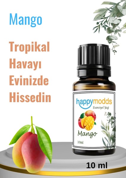 Mango Aromaterapi Uçucu Yağ Esansiyel Buhurdanlık Yağı 10 ml