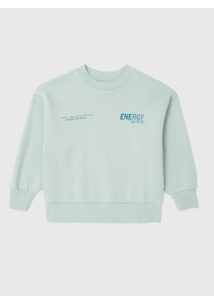 Kız Çocuk Mint Energy Oversize Sweat 2672