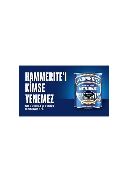 Marshall Hammerite Düz Kahverengi Boya 2,50 Litre ( Direkt Pas Üstüne Sürülen Boya )