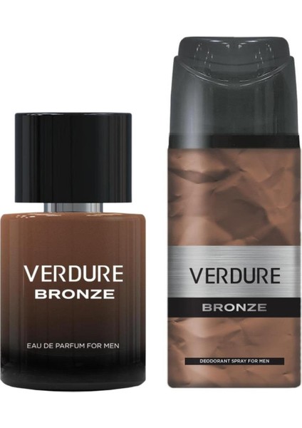 Bronze Erkek Parfüm Seti 100 ml + Deodorant 150 ml