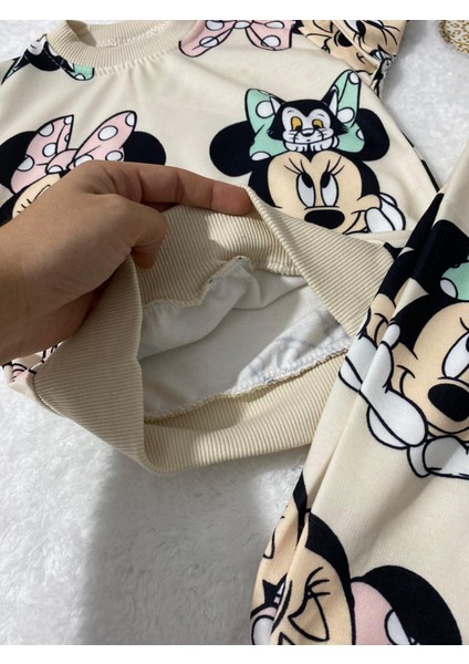 Minnie Mouse Kız Alt-Üst Takım