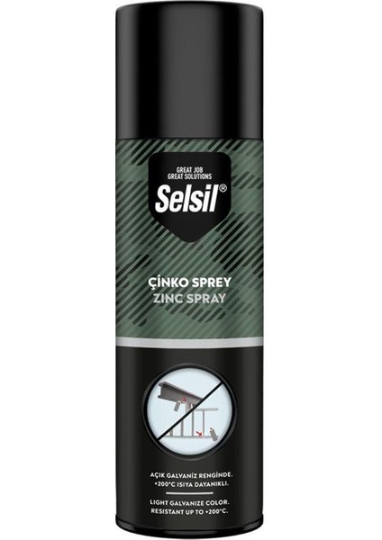 Isıya Dayanıklı Çinko Zinc Spreyi 400 ml