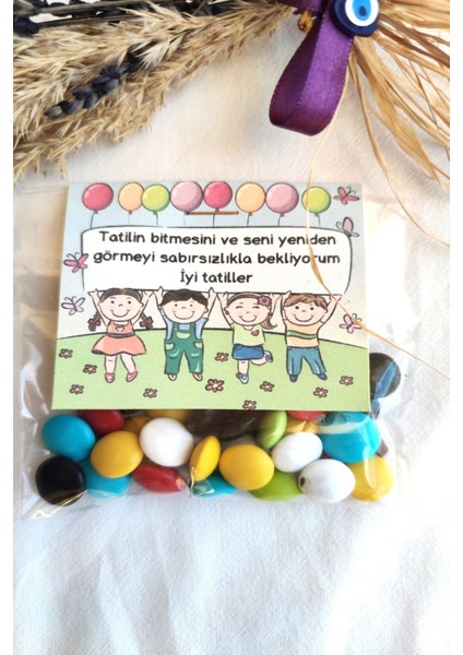 10 Adet Iyi Tatiller Yazılı Draje lik Okul si Sömestr