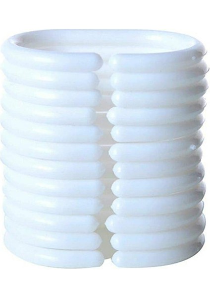 Banyo Duş Perde Halkası Kancası 12 Adet Perde Askısı modelleri