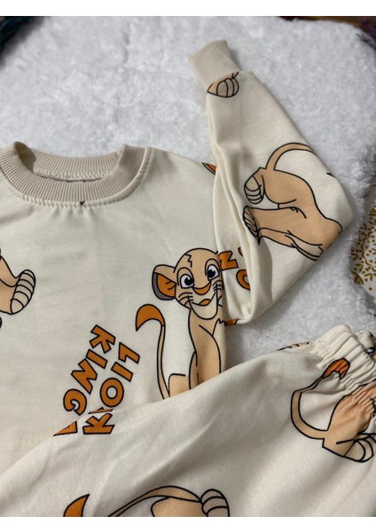 Lion King Erkek Çocuk Alt-Üst Takım modelleri