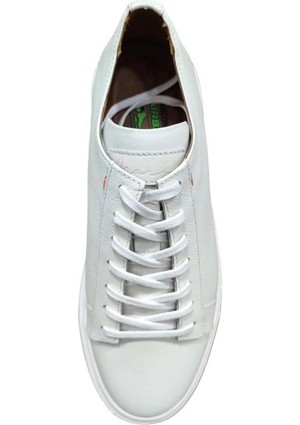 17136 Hafif Taban Deri Sneakers Erkek Ayakkabı