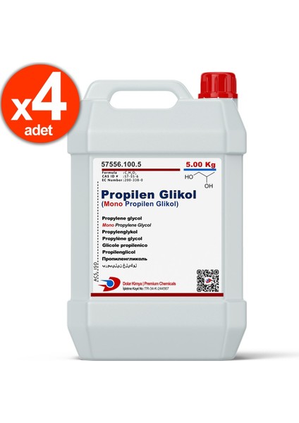 Dolar Kimya Mono Propilen Glikol (Mpg) | 20.00 kg