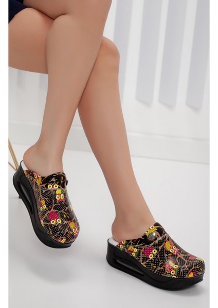 Air Taban Ortopedik Terlik Doktor Hemşire Hastane Aşçı Sabo Terlik