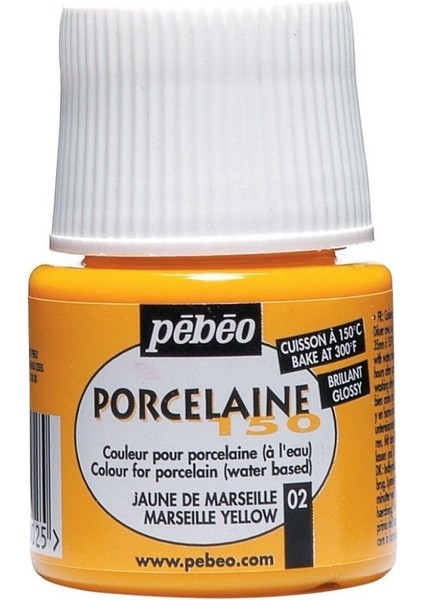 Porcelaine 150 Porselen Boyası 02 Marseille Yellow fiyatları