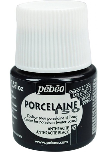 Porcelaine 150 Fırınlanabilir 42 Anthracite