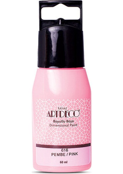 Boyutlu Boya - Pembe - 60ML