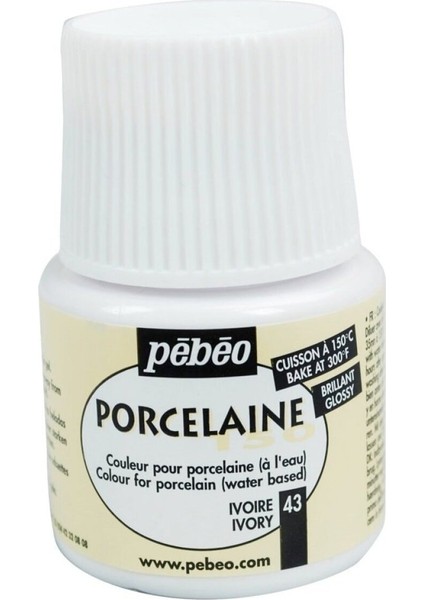 Porcelaine 150 Porselen Boyası 43 Ivory modelleri