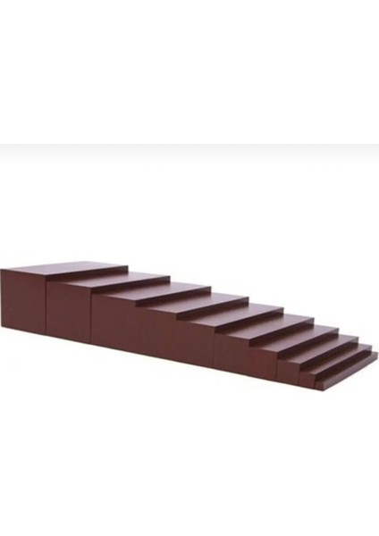 Montessori Toddler Kahverengi Merdiven
