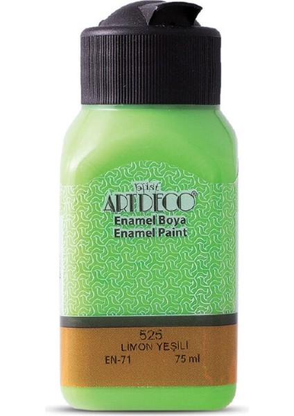Enamel Boya 75ML N:525 Limon Yeşili