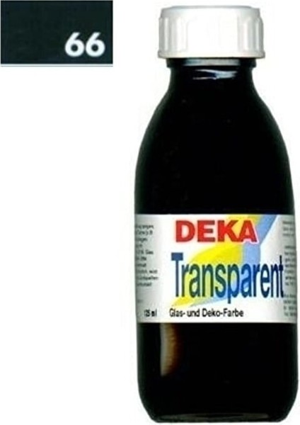 Transparent 125 ml Cam Boyası 02-66 Dunkelgrün (Koyu Yeşil)