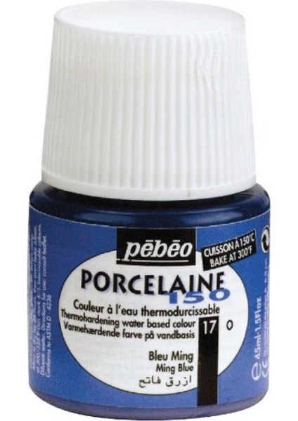 Porcelaine 150 Porselen Boyası 17 Ming Blue modelleri