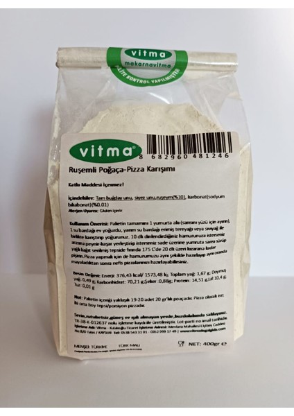 Ruşeymli Poğaça - Pizza Karışımı 400gr