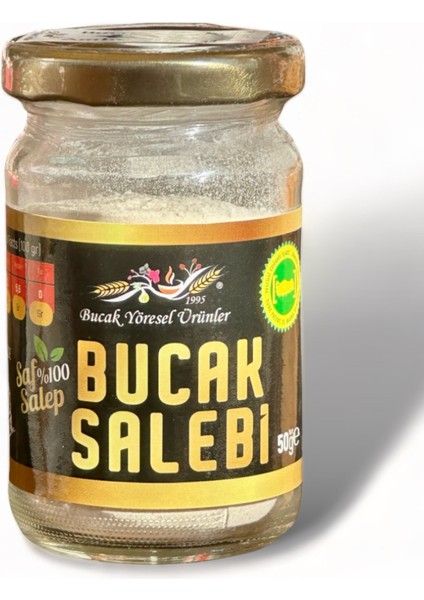 Bucak Yöresel Ürünler Bucak Salebi 50 gr Katkısız, Doğal Sahlep