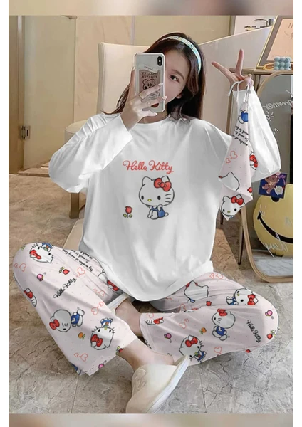 Rasa Homewear Uzun Kollu Bath Kadın Pijama Takımı Bath