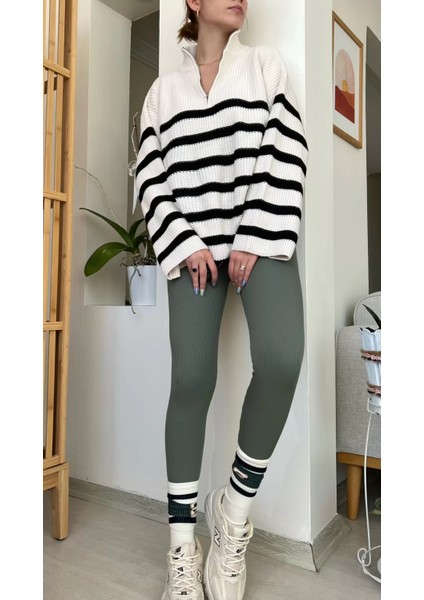 Premium Içi Polarlı, Şardonlu, Fitilli, Toparlayıcı Interlok Kışlık Örme Tayt fiyatları