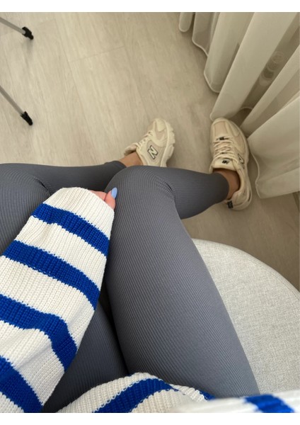 Premium Içi Polarlı, Şardonlu, Fitilli, Toparlayıcı Interlok Kışlık Örme Tayt fiyatları