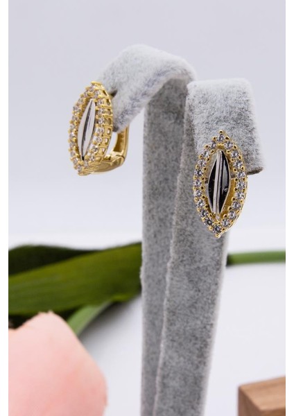 14 Ayar Altın Küpe J Klips Kadın Küpe LKKP1284