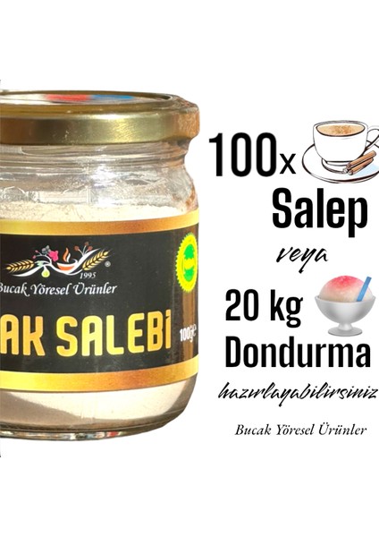 Bucak Yöresel Ürünler Bucak Sahlebi 100 gr