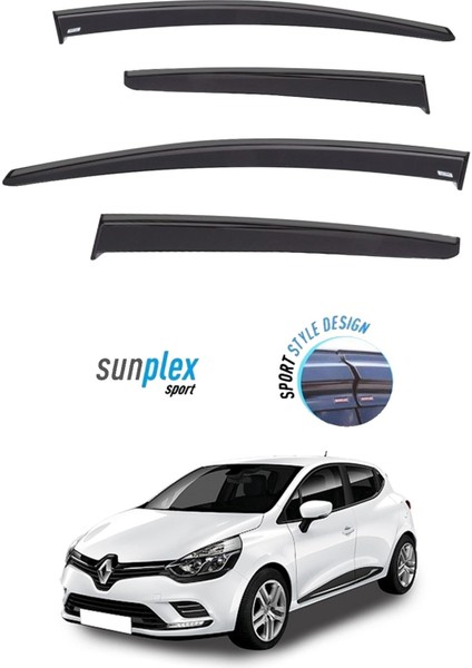 Renault Clio 4 Araca Özel Cam Rüzgarlığı Marka Mugen 4'lü