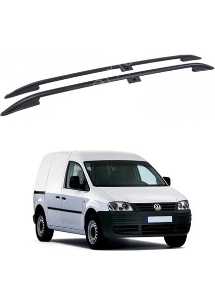 Volkswagen Caddy 2005-2009 Port Bagaj Tavan Çıtası Siyah