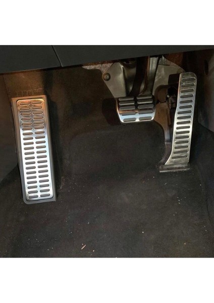 Krom Pedal Seti Otomatik Jetta Mk5 Golf 5-6 Scirocco Leon Mk2 İçin Şık Tasarım