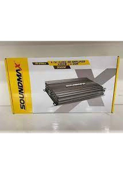 SX-2700.4 3000W 4 Kanal Profesyonel Oto Anfi