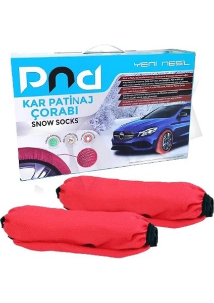 Pnd Kar Çorabı Kırmızı Renk X-Large Beden
