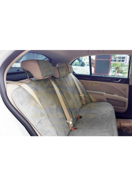 Ford Fiesta 2009-UYUMLU Füme Renk Koltuk Koruyucu Minder Araca Özel