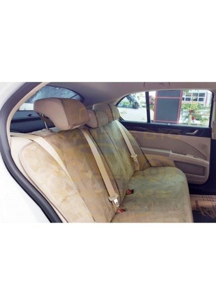 Mercedes C180 W204 Uyumlu Bej Renk Koltuk Koruyucu Minder Araca Özel modelleri