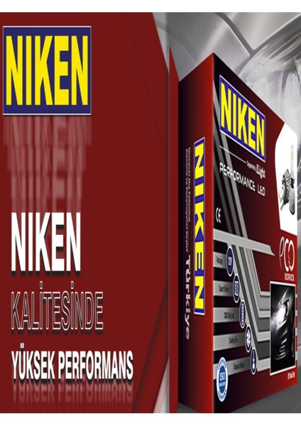 Niken H7 Eco Serisi LED Xenon 9000 Lümen (1 Yıl Garantili) modelleri