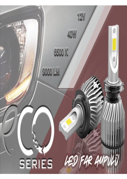 Niken H7 Eco Serisi LED Xenon 9000 Lümen (1 Yıl Garantili) fırsatları
