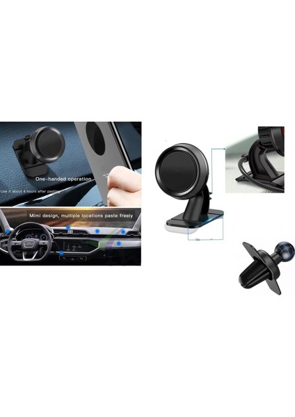 Mıknatıslı Manyetik Oto Telefon Tutucu Att-54