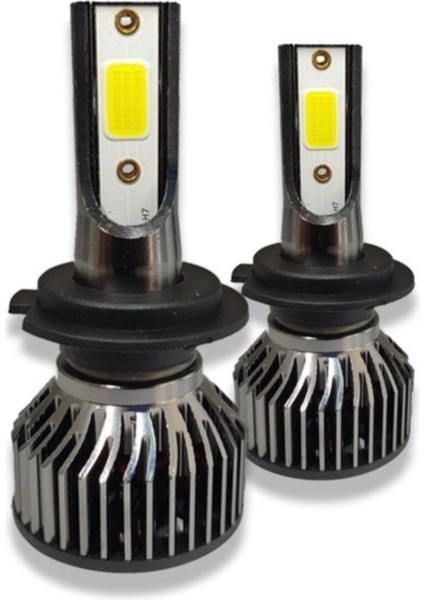 H7 LED Xenon Far Ampulü Yeni Nesil Mini 8000 Lumen 36 Watt