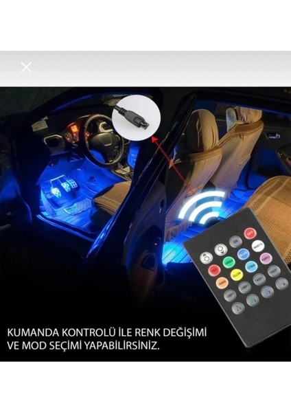Rgb Ayak Altı LED modelleri