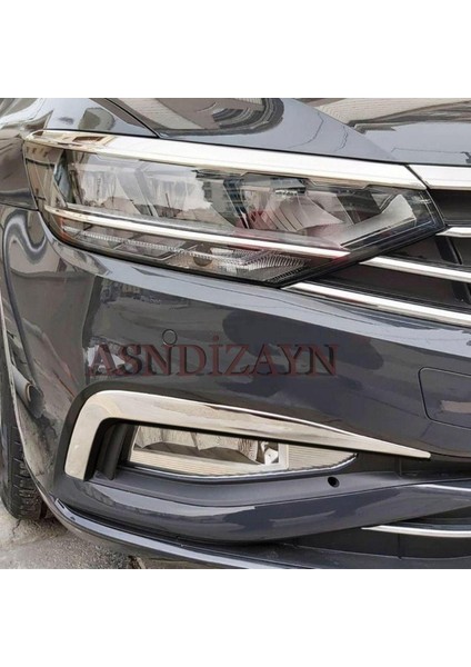 Asn Dizayn Vw Passat B8.5 Sis Çerçevesi P.çelik 2 Prç. 2019 Sonrası