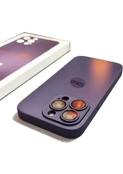 Apple iPhone Uyumlu Ag Glass Buzlu Lens Korumalı Cep Telefonu Kılıfı Yeni 14 Serisi