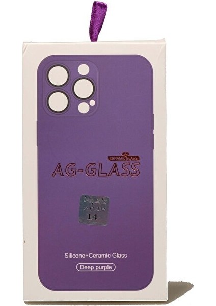 Apple iPhone Uyumlu Ag Glass Buzlu Lens Korumalı Cep Telefonu Kılıfı Yeni 14 Serisi fırsatları